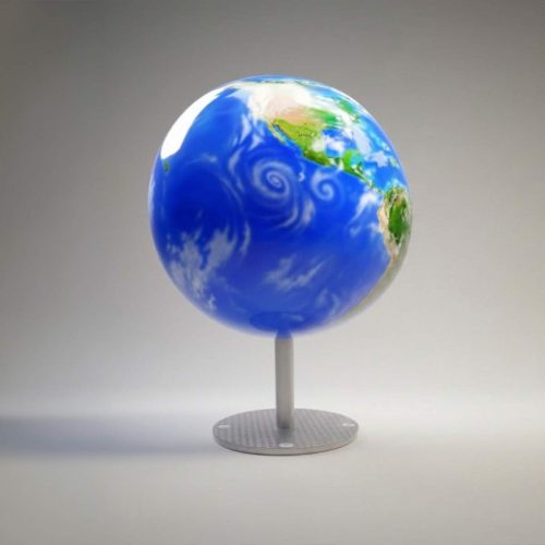 Großer Globe aus Laminat Ø-150 cm