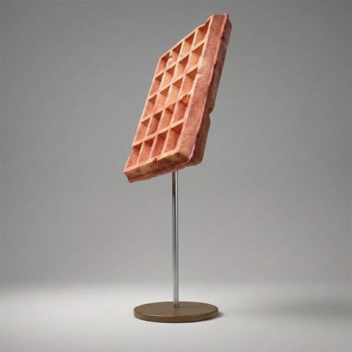 Waffel Aussenwerkung Glasfaser -Figuren