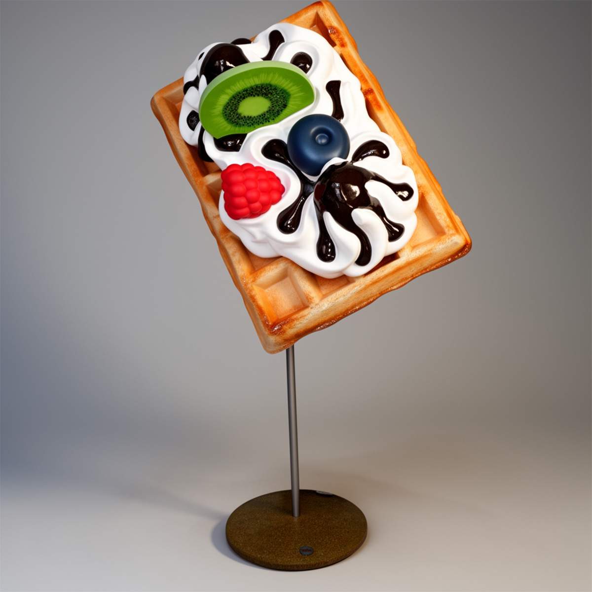 Große Werbe Waffel Z Owocami Figur – Bild 3