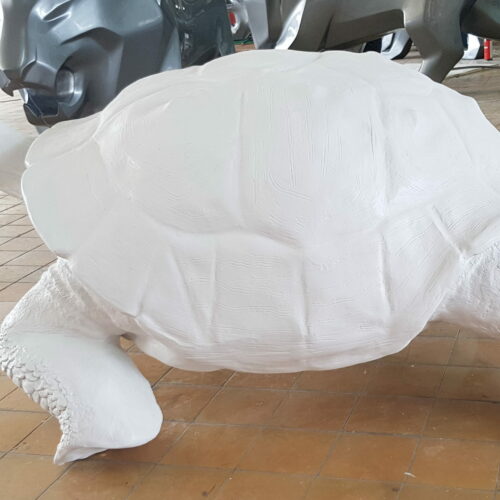 Figura artystyczna i dekoracyjna - żółw słoniowy