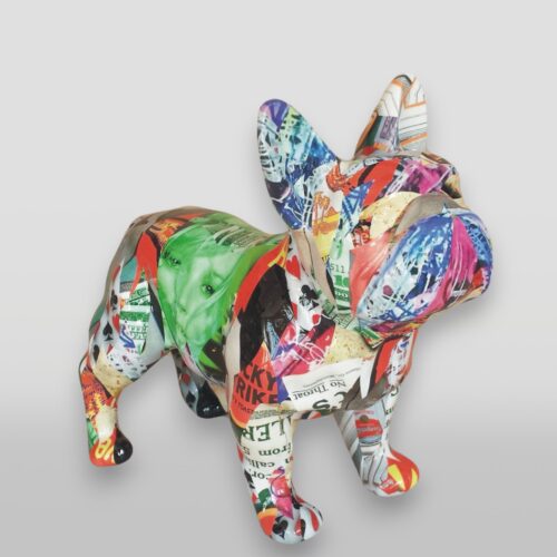 pies - Figurka pop-art bulldog francuski