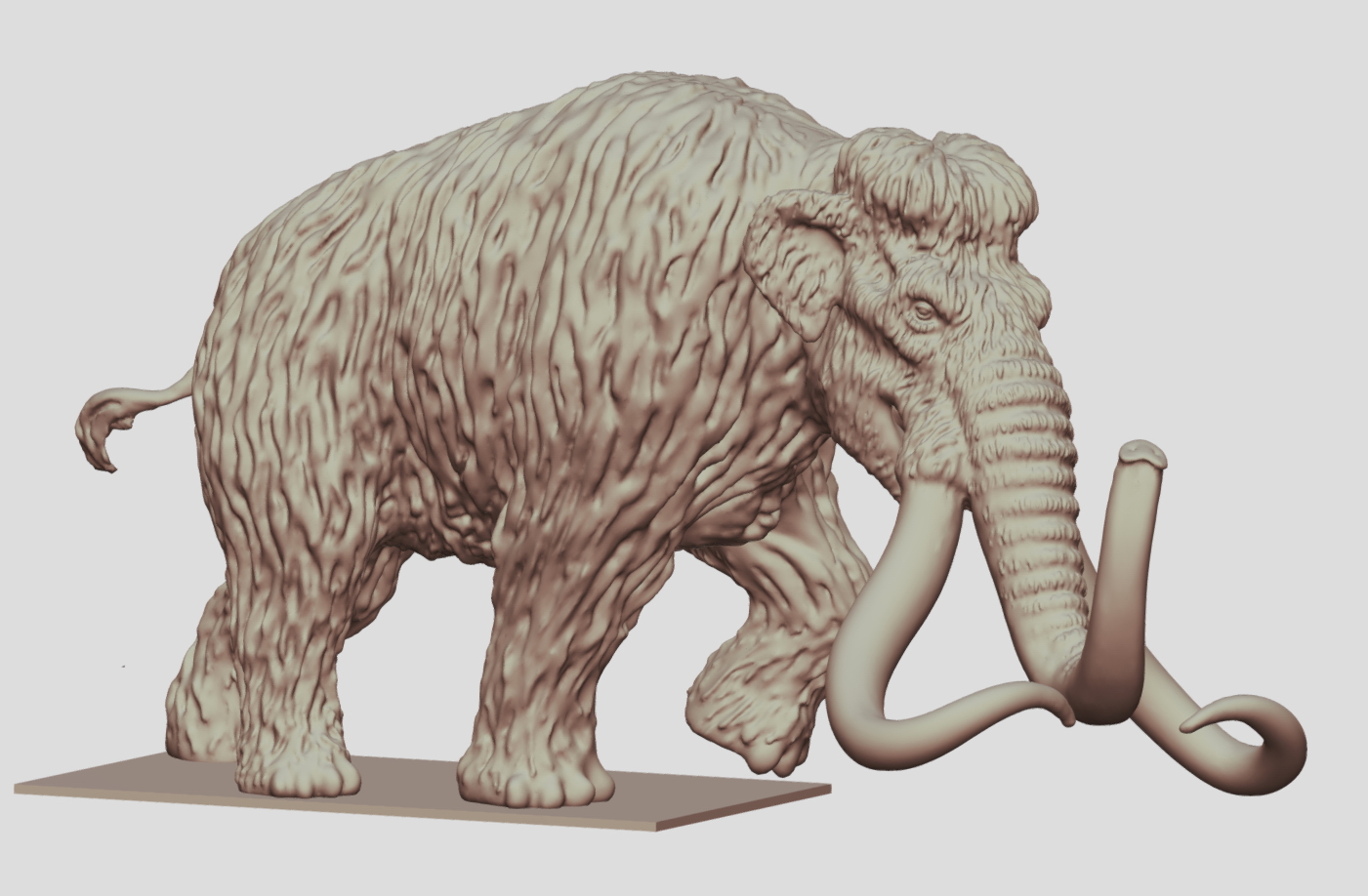 mamut-model 3D