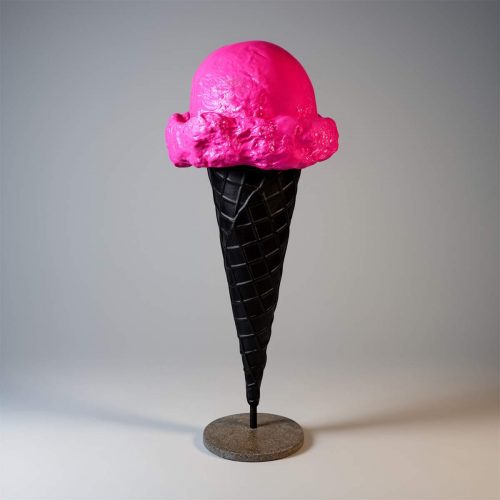 Werbeauufsteller Gelato Eisiskugel Eistütutz
