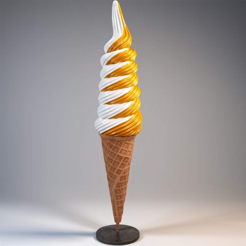 Reklamemodel eines amerikanischen / Spiral-Eis - Mango