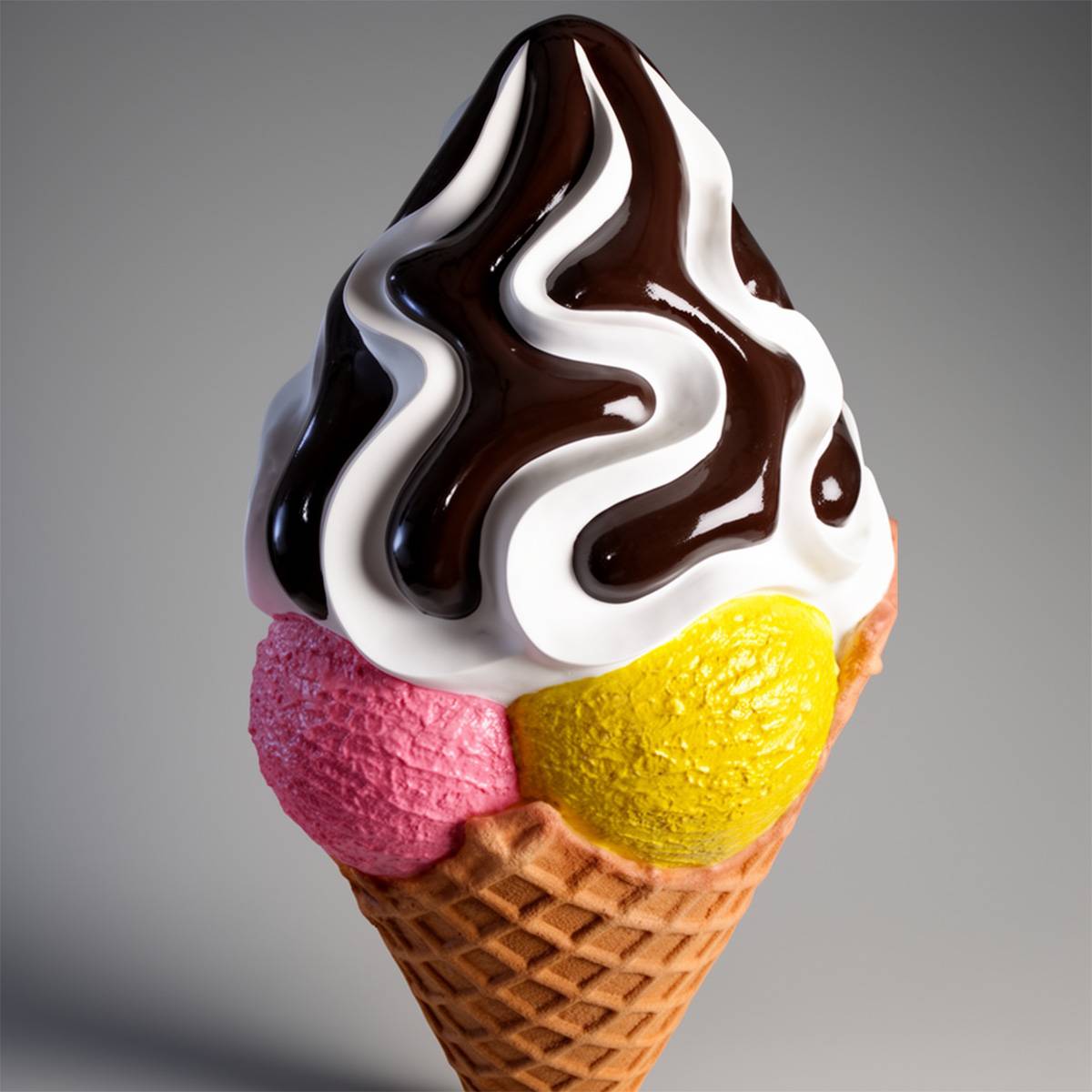 Große Werbe Eisdessert Figur – Bild 2