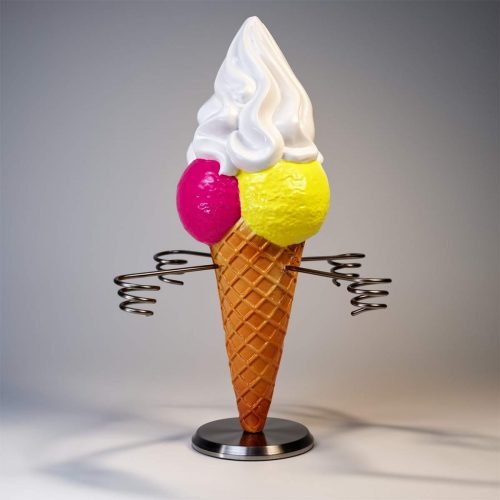 KUGEEISE EISHAGER FÜR 4 Eiswaffeln