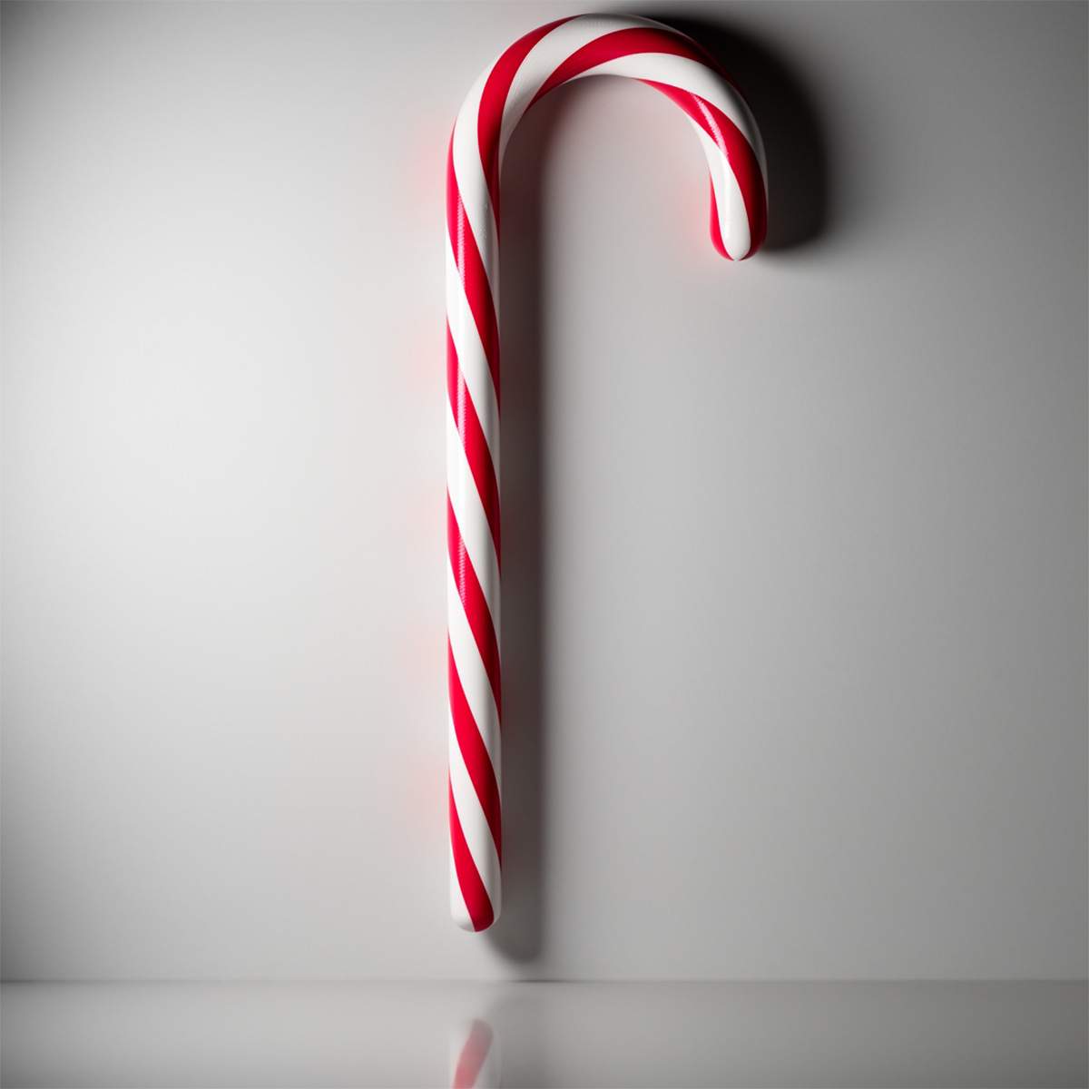 Hängende halbe Weihnachts-Zuckerstange – Bild 2