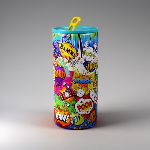 Mała Puszka Red bull - Pop art