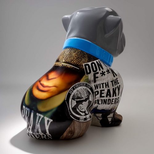 Bulldog Angelo 60 cm Hund - Peaky Blinders