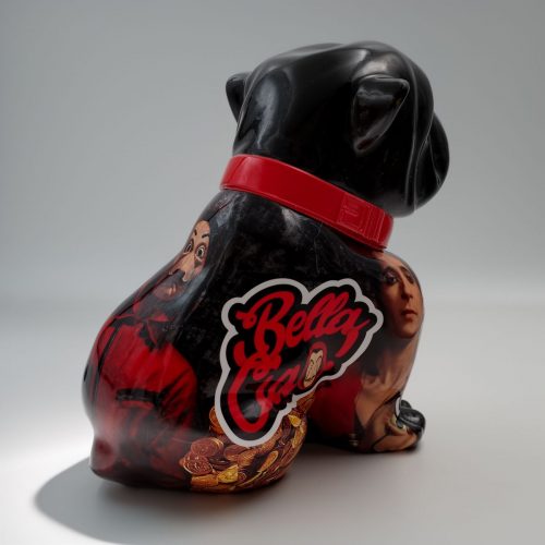Bulldog Angelo 60 cm Hund - La Casa de Papel