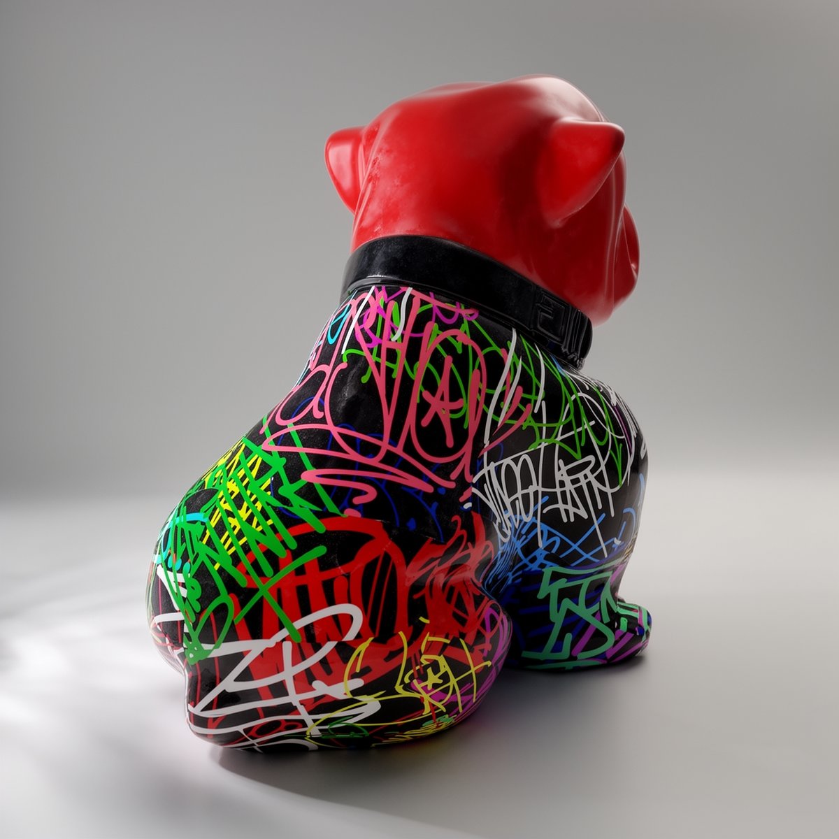 Dekorative Figur Bulldog Angelo Spray – Bild 3