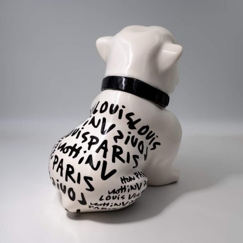 Bulldog Angelo 40 cm Hund - Louis Paris