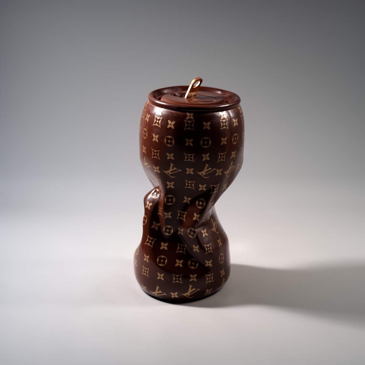 Dekorative Verbeult Dose Mit Monogramm Figur – Bild 2
