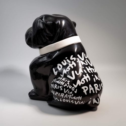 Bulldog Angelo 60 cm Hund - Louis Paris