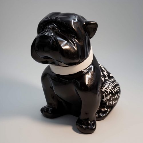 Bulldog Angelo 60 cm Hund - Louis Paris