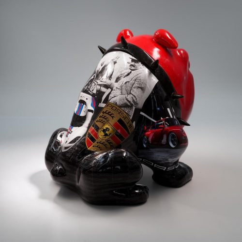 Bulldog Avella 55 cm Hund - Porsche