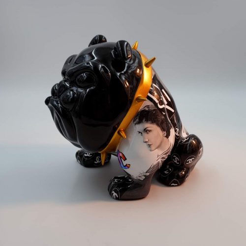 Bulldog Avella 55cm Hund - Coco