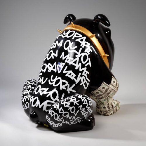 Bulldog Avella 55 cm Hund - Louis Paris