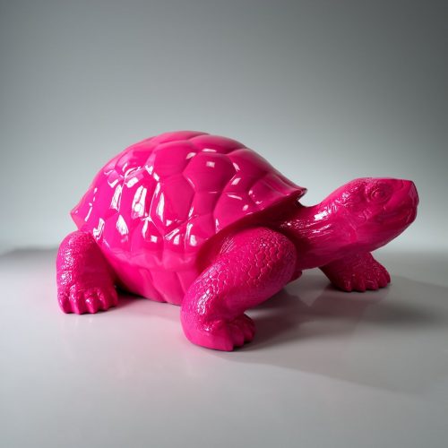 Große laufende Schildkrötenfigur