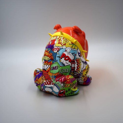 Bulldoggenhund Avella 55 cm – Pop Art