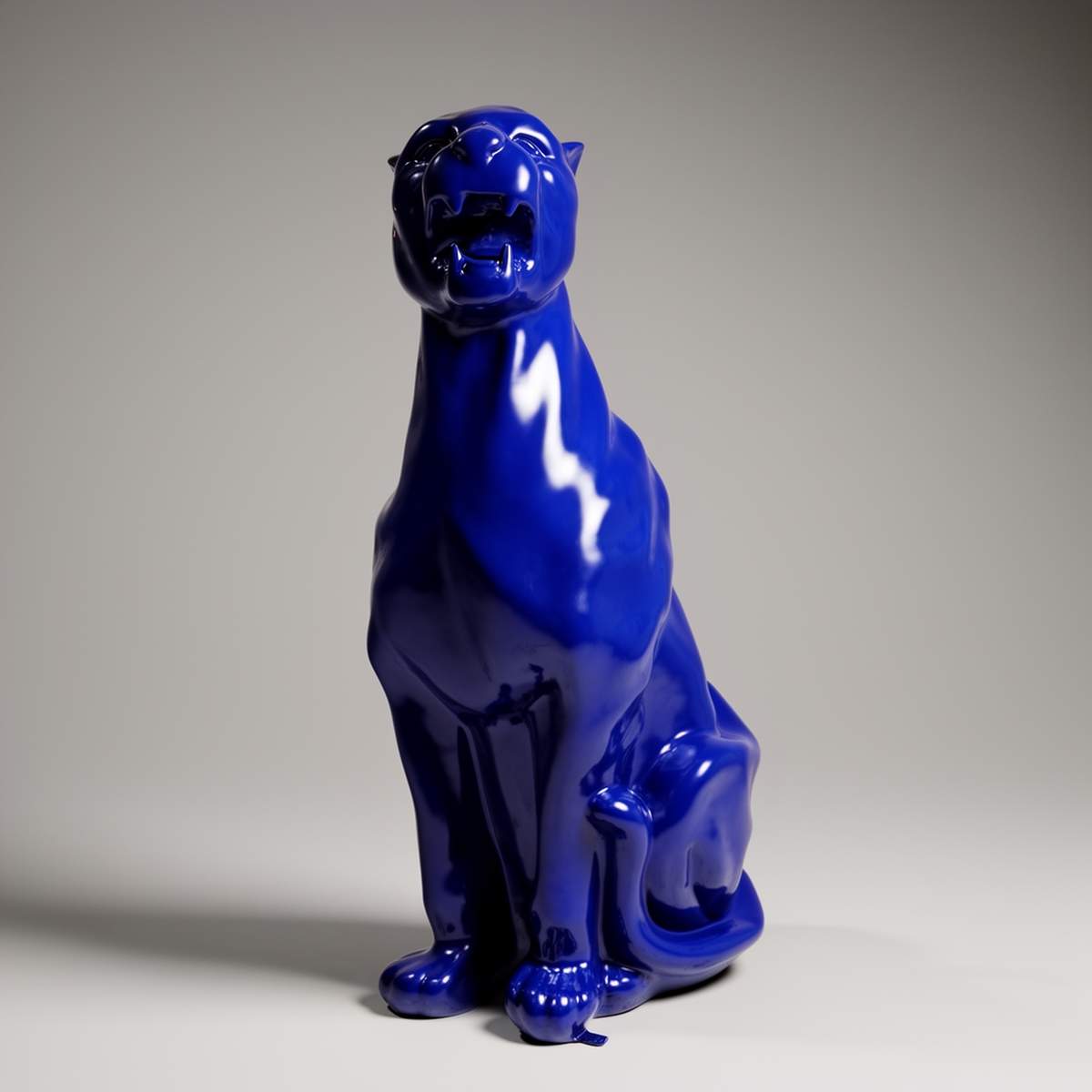 Dekorative Panther Sitzend XXL Figur – Bild 3
