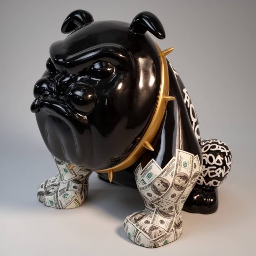 Bulldog Avella 55 cm Hund - Louis Paris