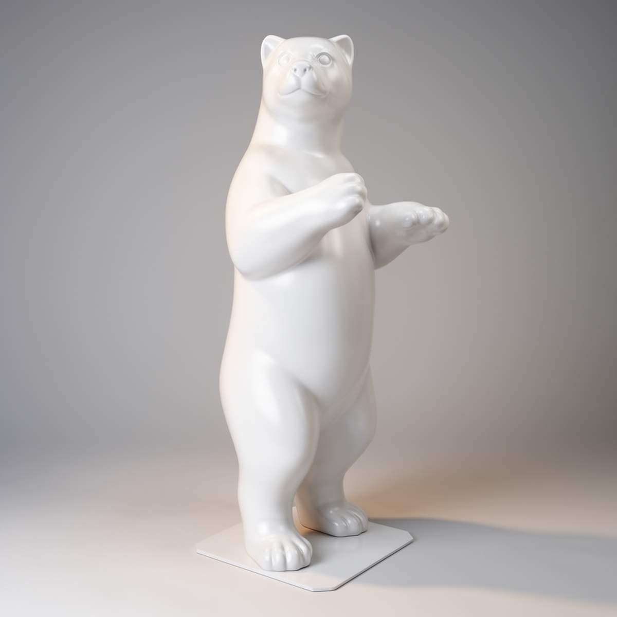 Stehender Bär 180 cm - eine Farbe – Bild 2