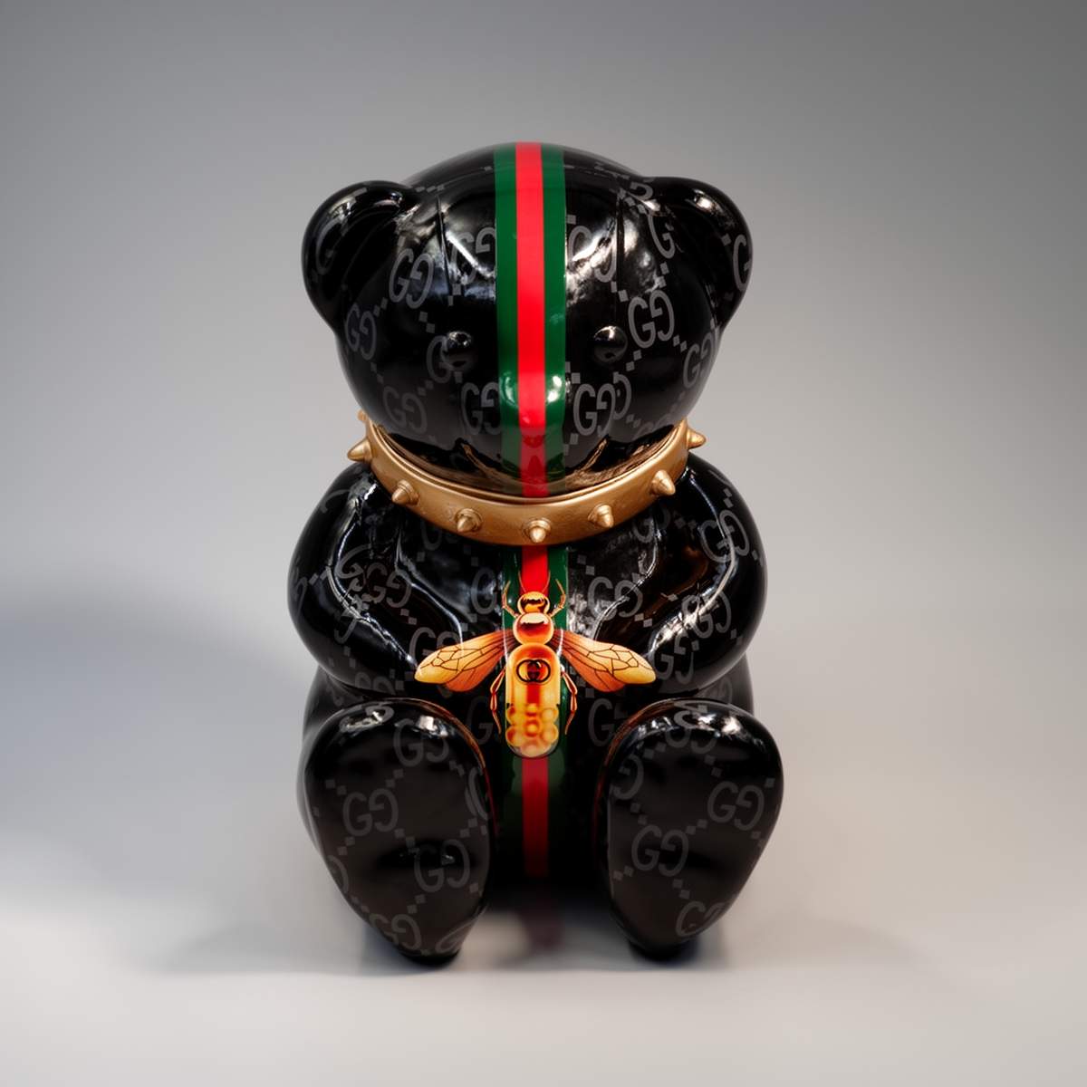 Dekorative Bär G Black H 31 cm Figur