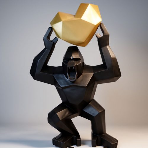Gorilla Tono Quadrat Xl - Herz