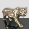 Figura 3D Złota Pantera - Metaliczne Złoto
