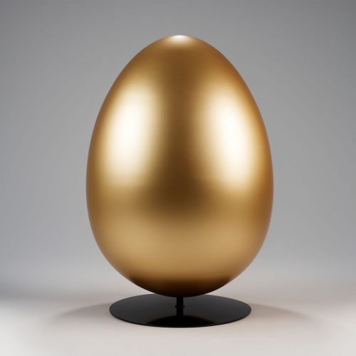 Goldene Ostereier - Festliche Dekoration