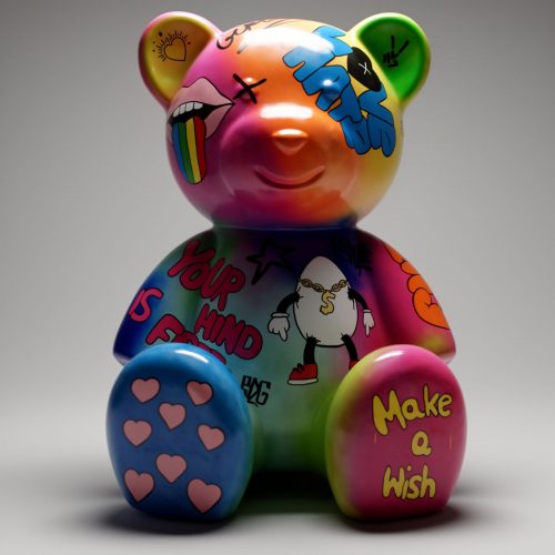 Großer Sitzender Bär - Wish