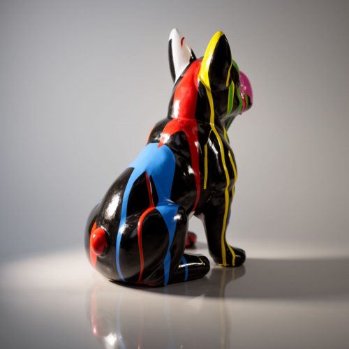 Dekorative Figur Französische Bulldogge - Trash