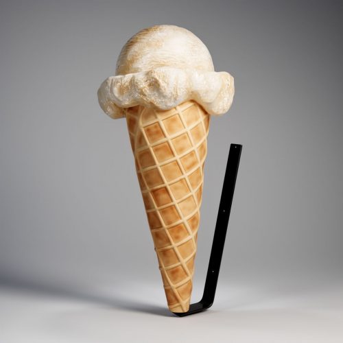 Eis Kugel Pastell Beige