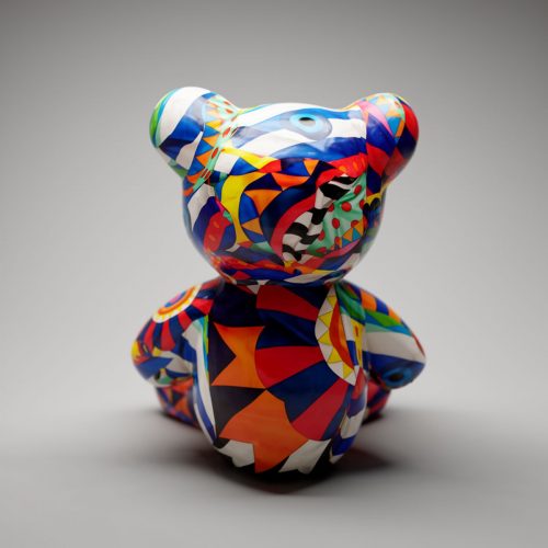 Kleiner Sitzender Bär - Mosaik