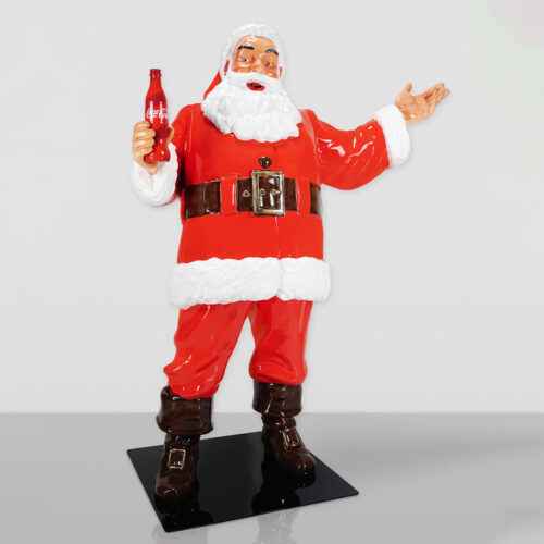 Dekorative Figur Weihnachtsmann Coca-Cola