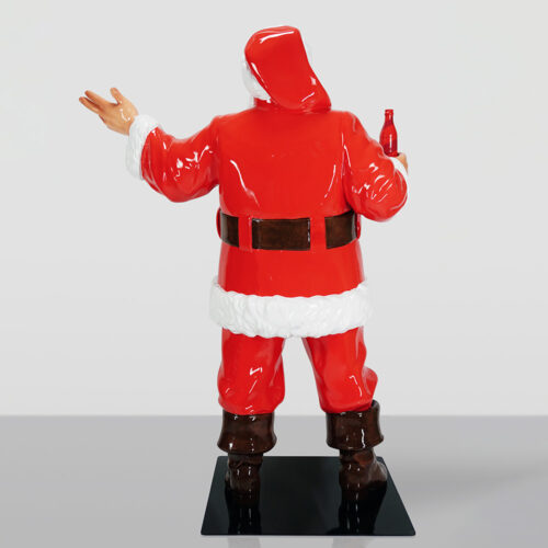 Dekorative Figur Weihnachtsmann Coca-Cola