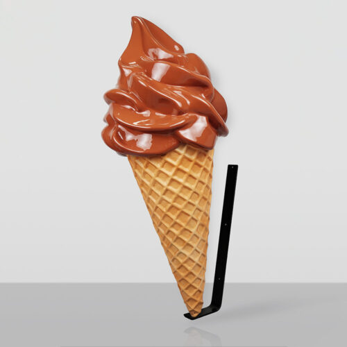 Werbeobjekt Schokoladen-Softeis