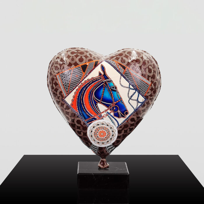 Dekorative Figur Herzförmiger Ballon – Bild 12