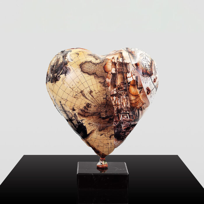 Dekorative Figur Herzförmiger Ballon – Bild 14