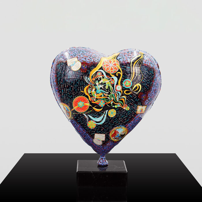 Dekorative Figur Herzförmiger Ballon – Bild 6