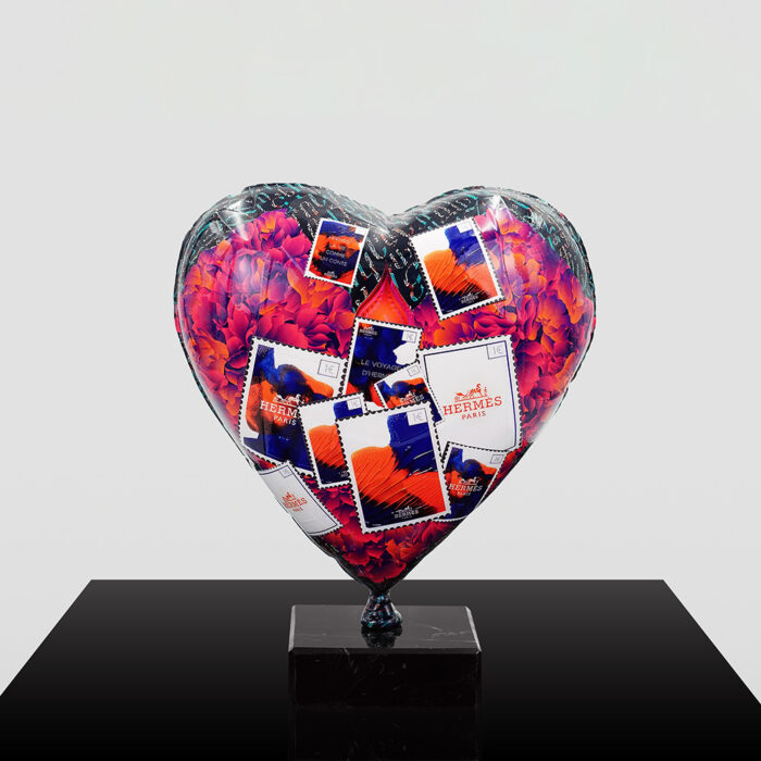 Dekorative Figur Herzförmiger Ballon – Bild 7