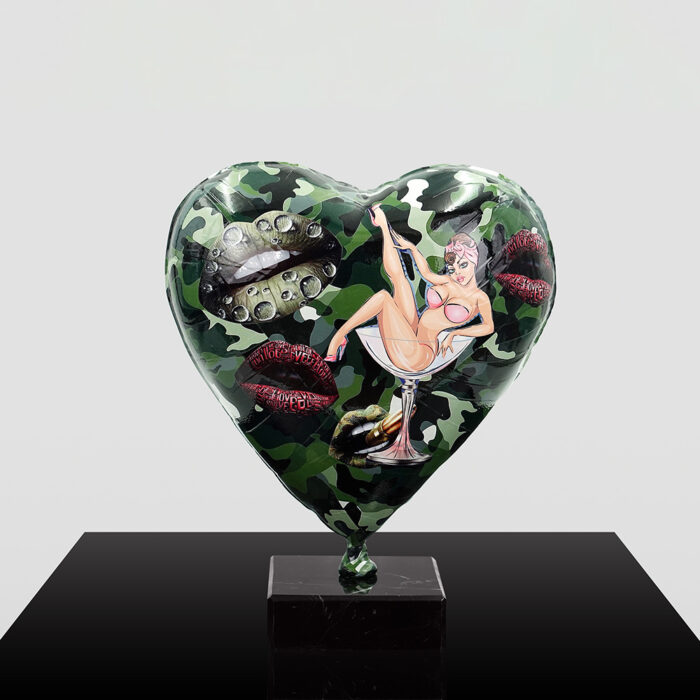 Dekorative Figur Herzförmiger Ballon – Bild 8
