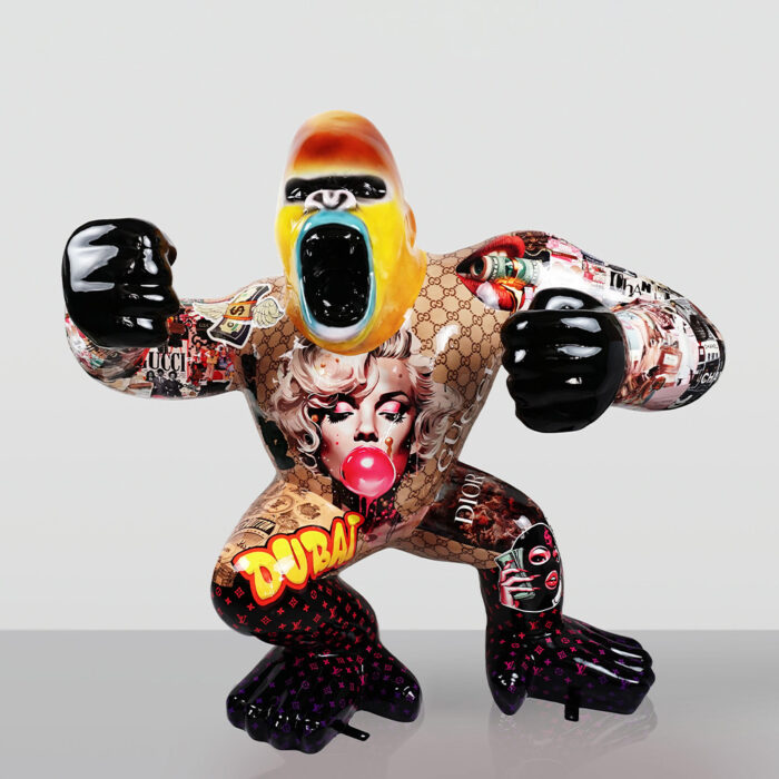 Großer Gorilla XL – Motiv Dubai