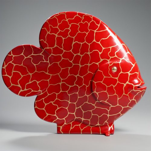 Roter Smart-Fisch
