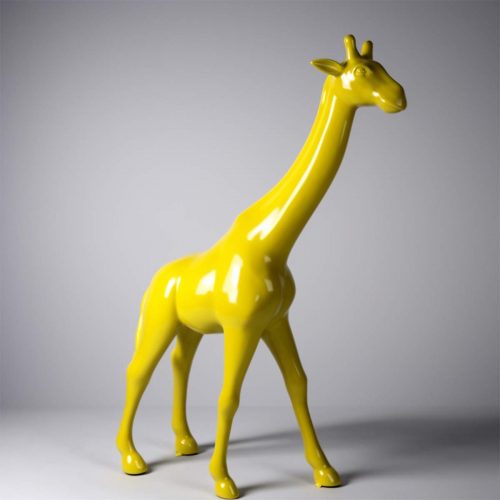 Große Giraffe 230 cm Rosa