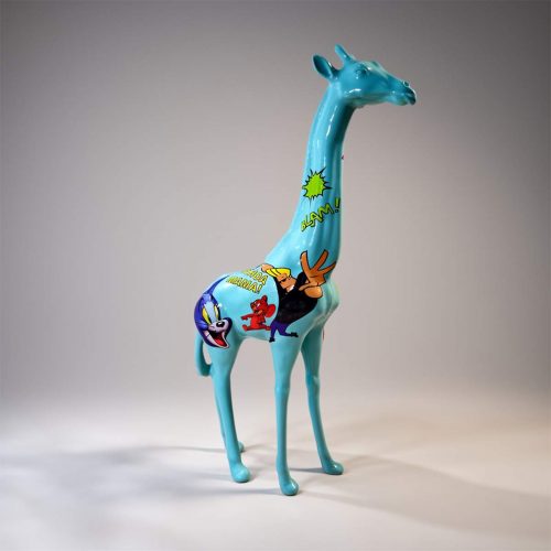 Giraffe Groß Pop-Art Tierfigur