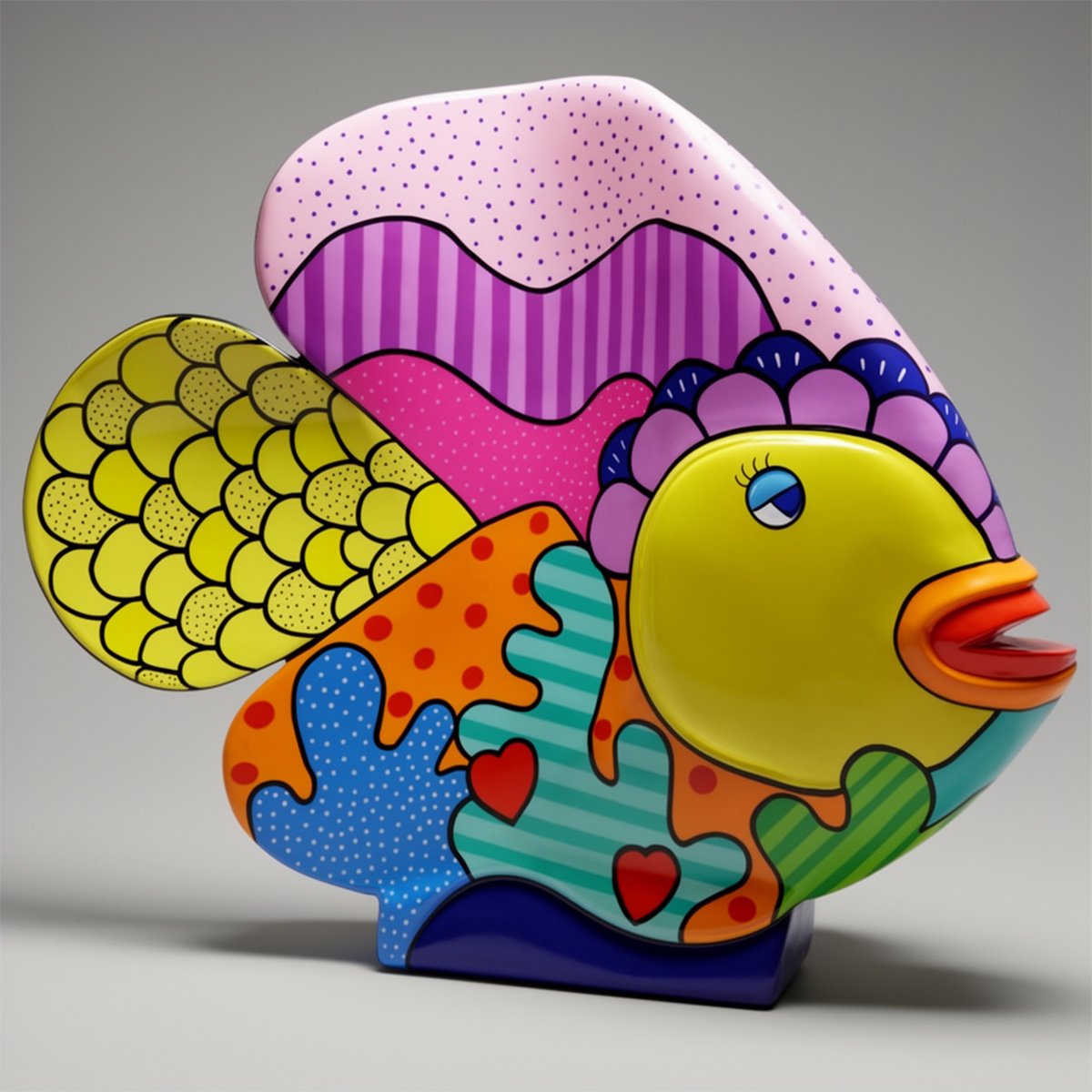 Außergewöhnliche Fisch-Figur Iskra – Bild 3