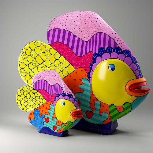 Außergewöhnliche Fisch-Figur Iskra