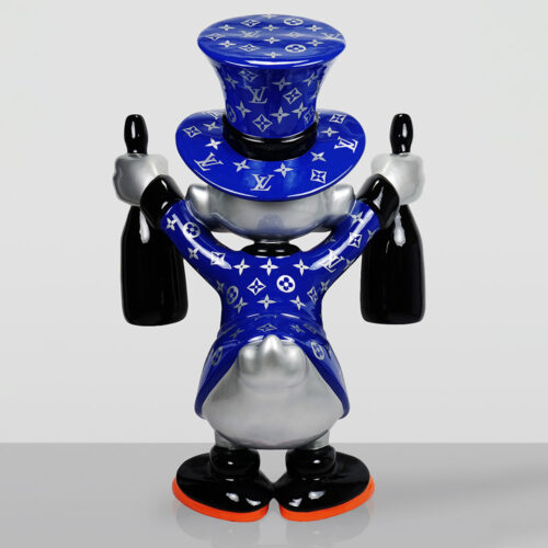 Dekorative Figur – Großer Blauer Dagobert Duck